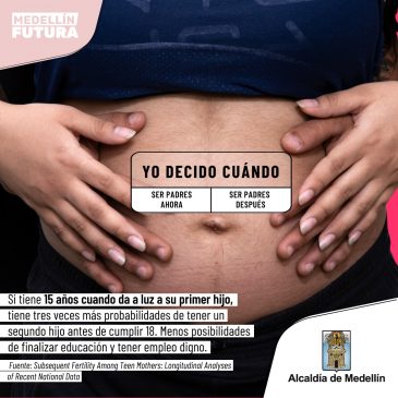 #YoDecidoCuándo campaña de prevención del embarazo adolescente
