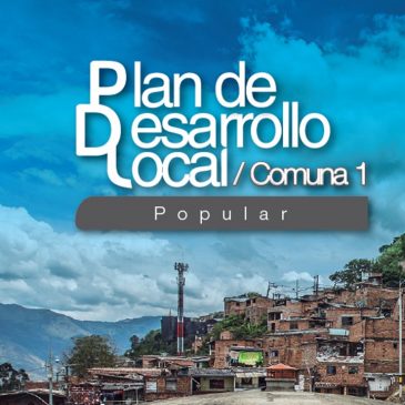 El libro del Plan de Desarrollo de la Comuna 1 (PDCUNO).